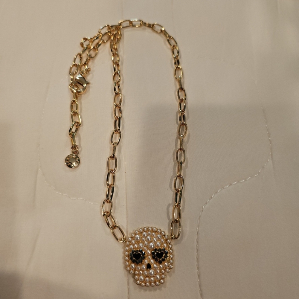 Baublebar skull necklace